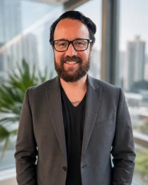 Foto de perfil do Diego Perez, vice-presidente e diretor de Relações Institucionais