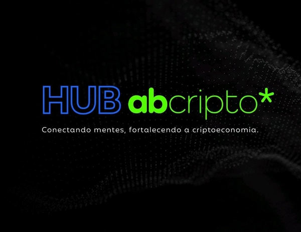 Ilustração com logotipo do Hub ABcripto