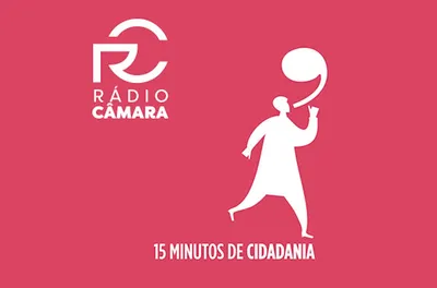 Logo do podcast 15 minutos de cidadania, da Rádio Câmara