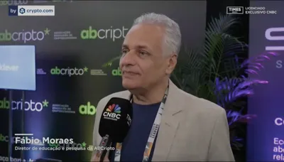 Fábio Moraes, Diretor de edução e pesquisa da ABcripto, em uma entrevista