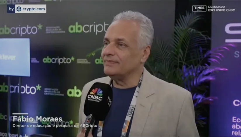 Fábio Moraes, Diretor de edução e pesquisa da ABcripto, em uma entrevista