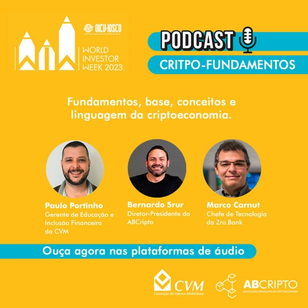 Thumbnail do epsódio do podcast